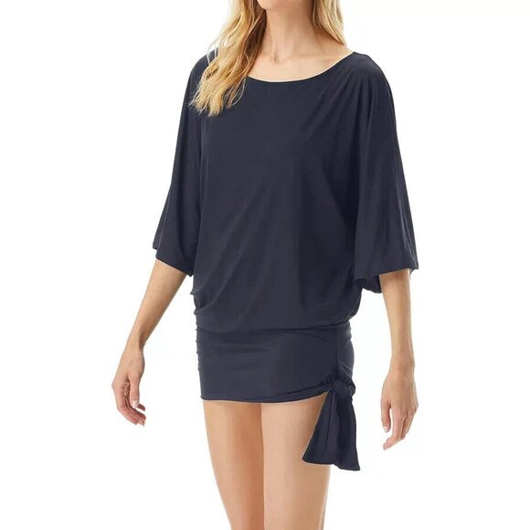 NWT! Michael Kors New Navy Swimsuit Cover Up NEW! - Picture 1 of 2